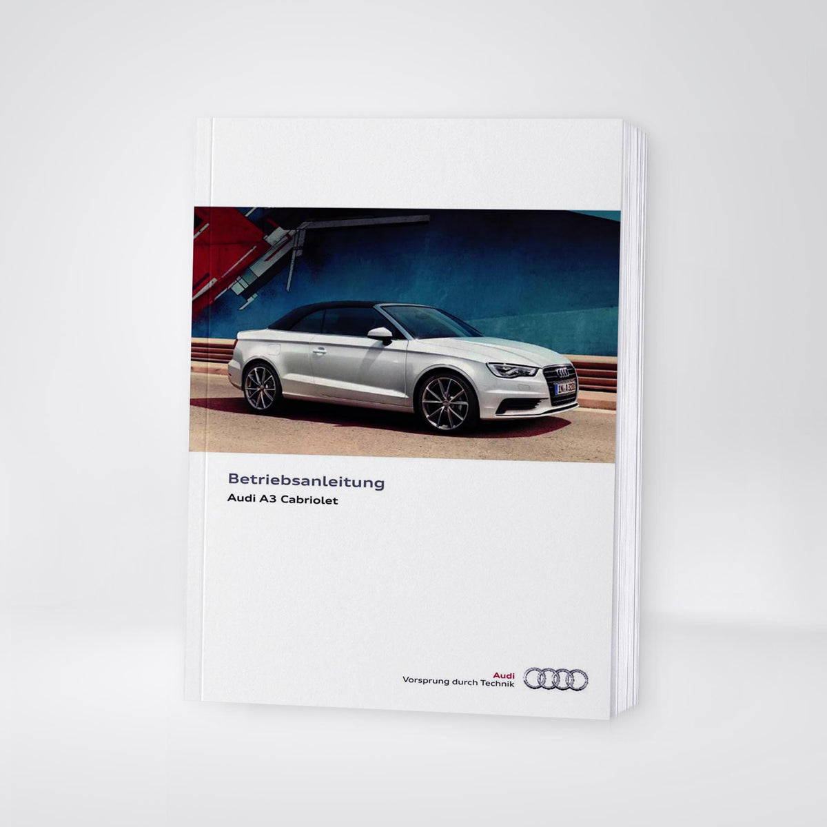 Audi A3 Owner's Handbook Pack / Manual (2018) - Sportback, Saloon, Cabriolet