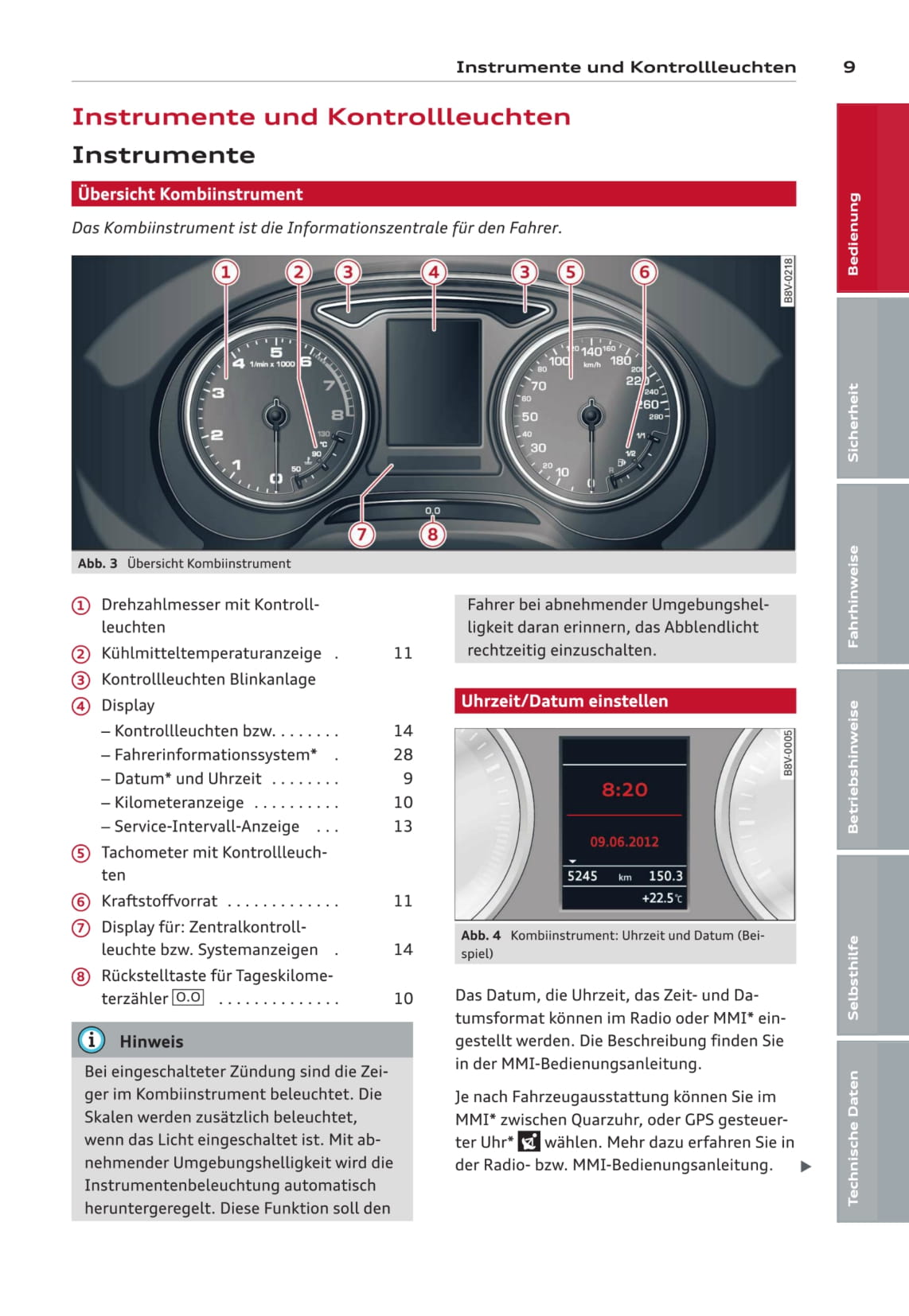 2013-2016 Audi A3 Bedienungsanleitung | Deutsch