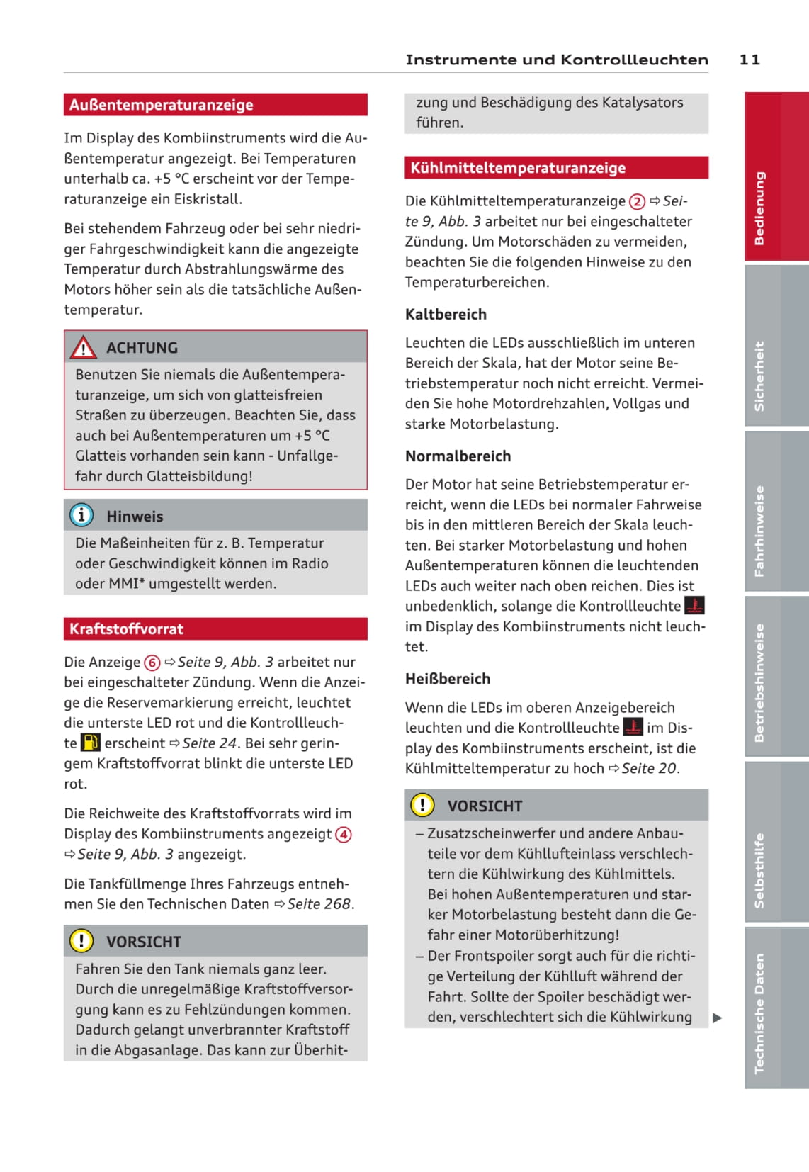 2013-2016 Audi A3 Bedienungsanleitung | Deutsch