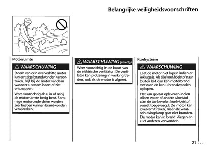 1997-2005 Chevrolet Trans Sport Gebruikershandleiding | Nederlands