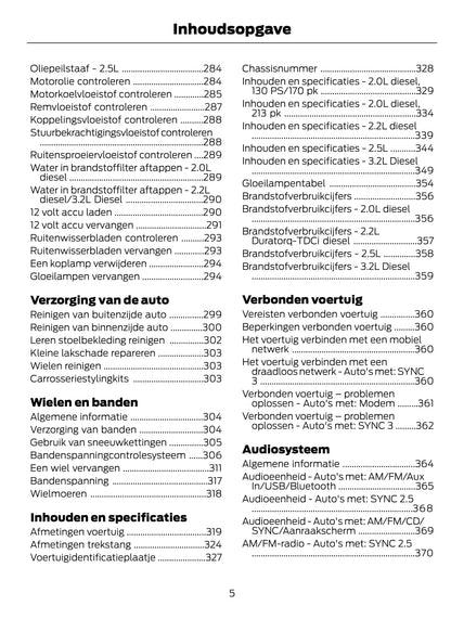 2019-2020 Ford Ranger Bedienungsanleitung | Niederländisch