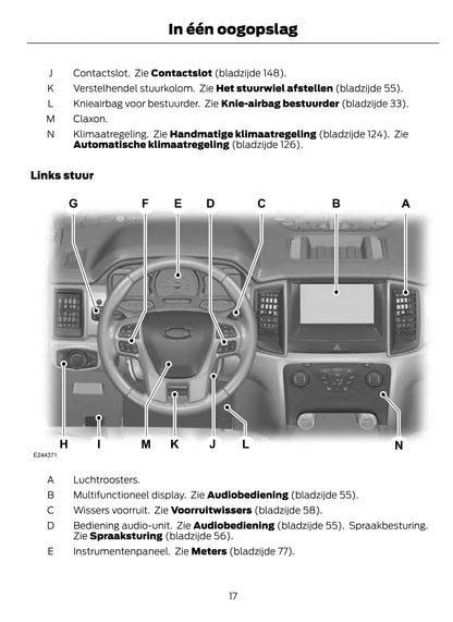 2019-2020 Ford Ranger Gebruikershandleiding | Nederlands