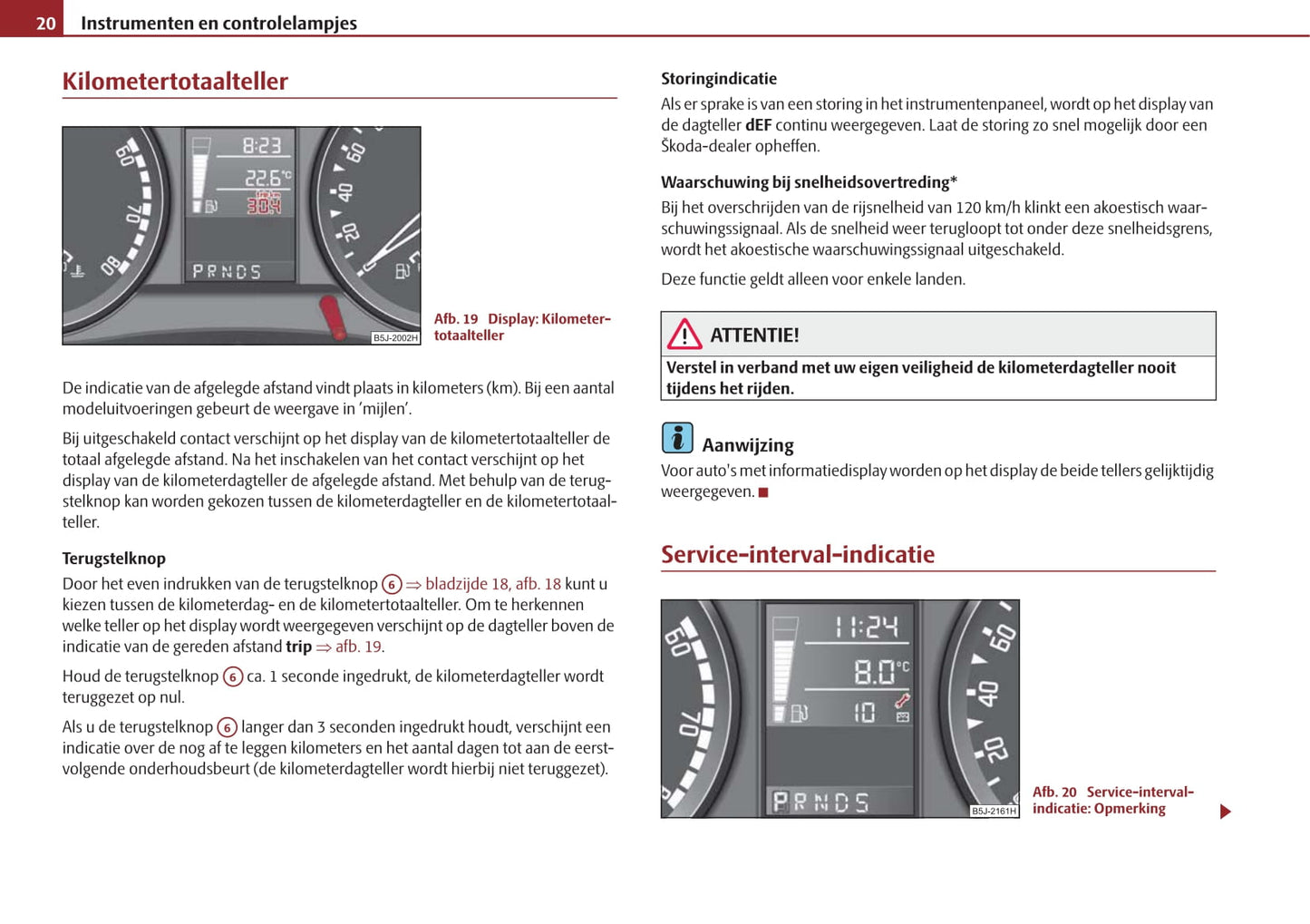 2009-2010 Skoda Roomster Owner's Manual | Dutch