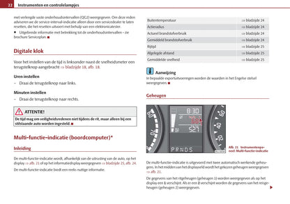 2009-2010 Skoda Roomster Gebruikershandleiding | Nederlands