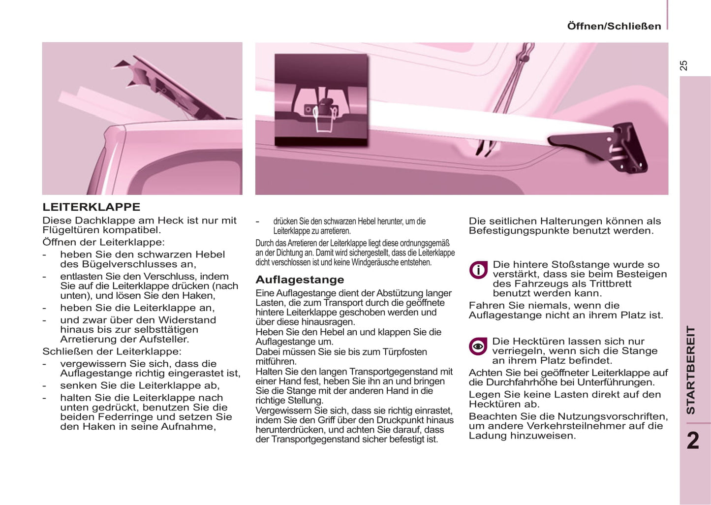 2011-2012 Peugeot Partner Tepee Gebruikershandleiding | Duits