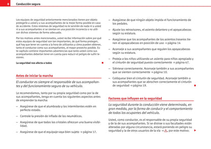 2011-2012 Seat Leon Owner's Manual | Spanish