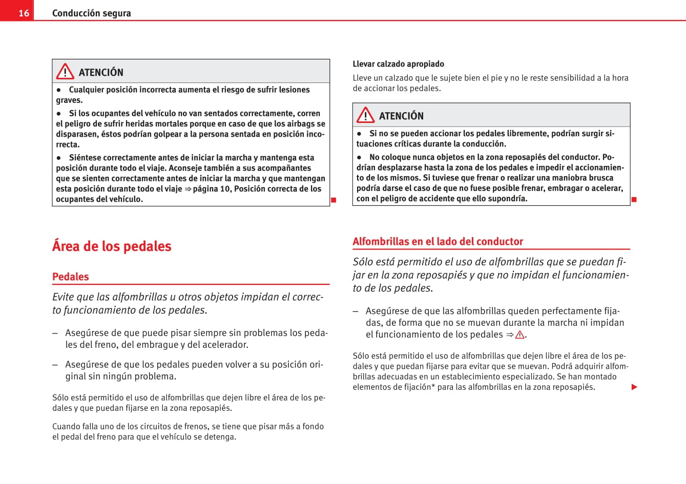 2009-2012 Seat Leon Manuel du propriétaire | Espagnol