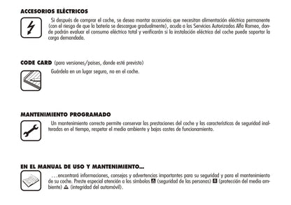 2008-2011 Alfa Romeo Brera Gebruikershandleiding | Spaans