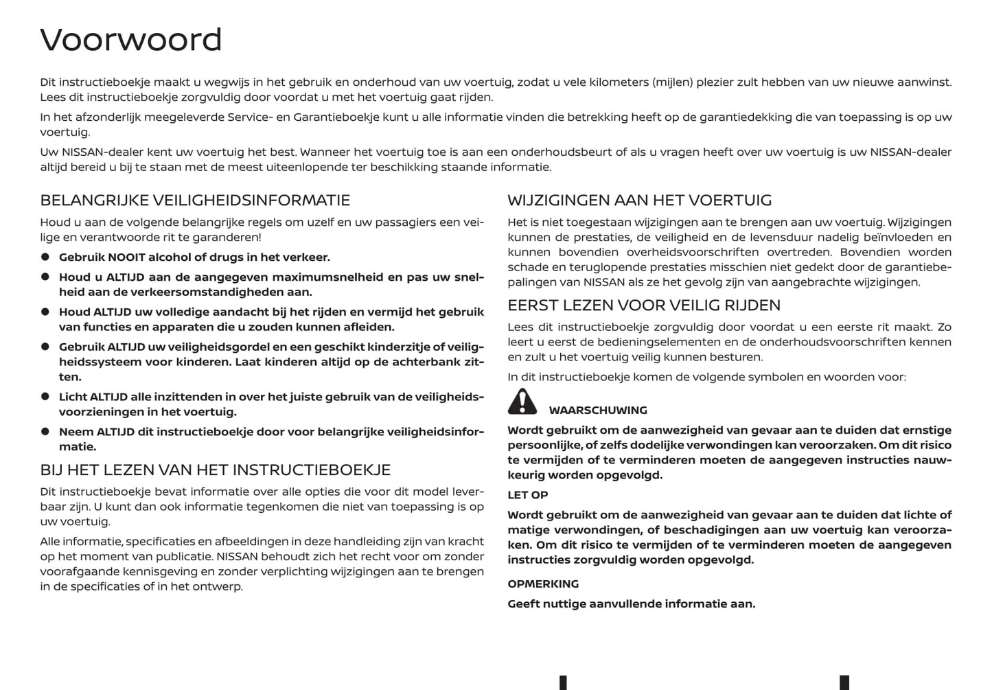2019-2021 Nissan Qashqai Bedienungsanleitung | Niederländisch