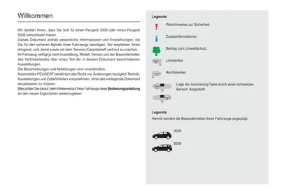 2020-2022 Peugeot 3008/5008 Bedienungsanleitung | Deutsch