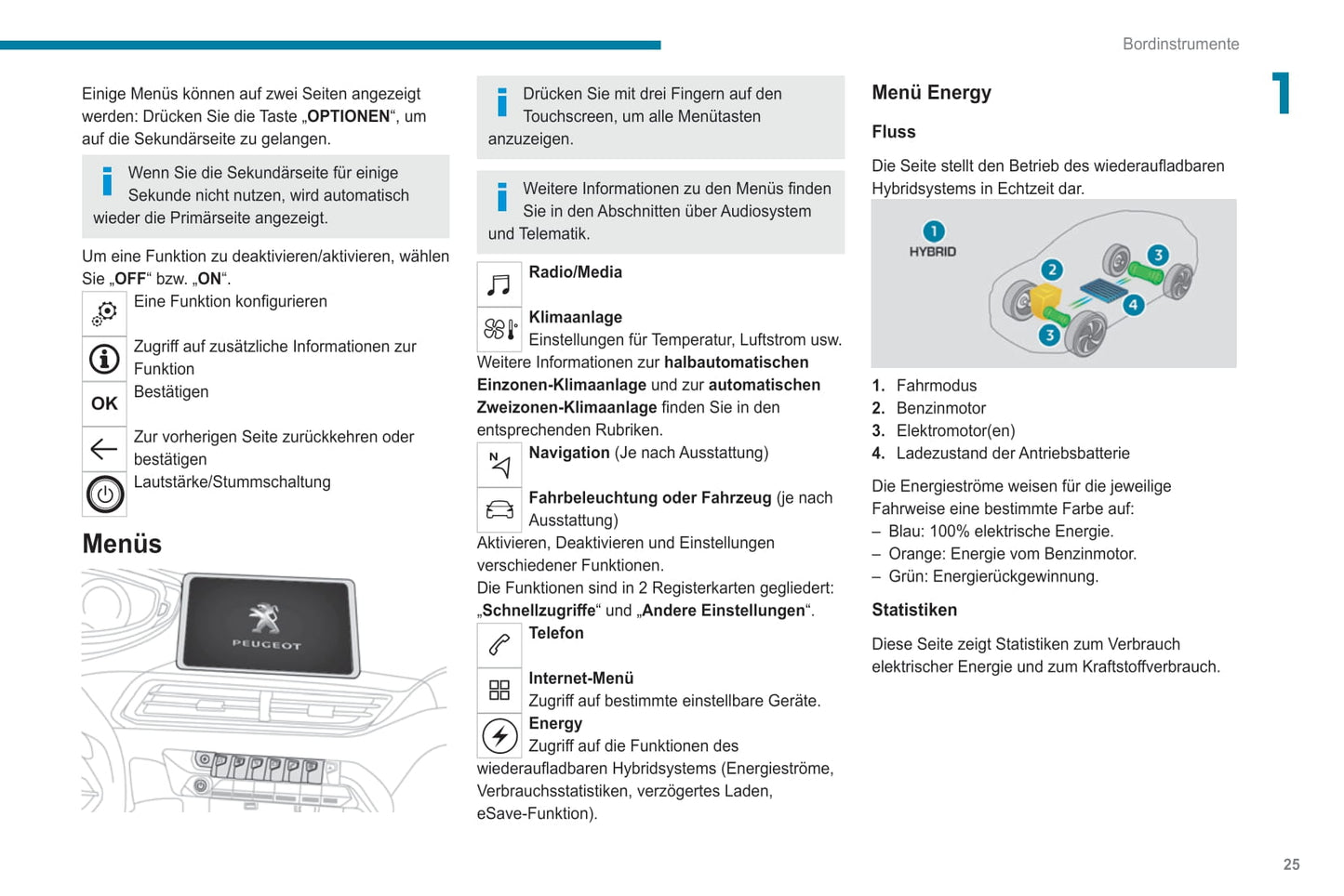 2020-2022 Peugeot 3008/5008 Owner's Manual | German