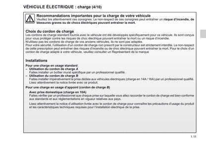 2019-2021 Renault Zoe Manuel du propriétaire | Français