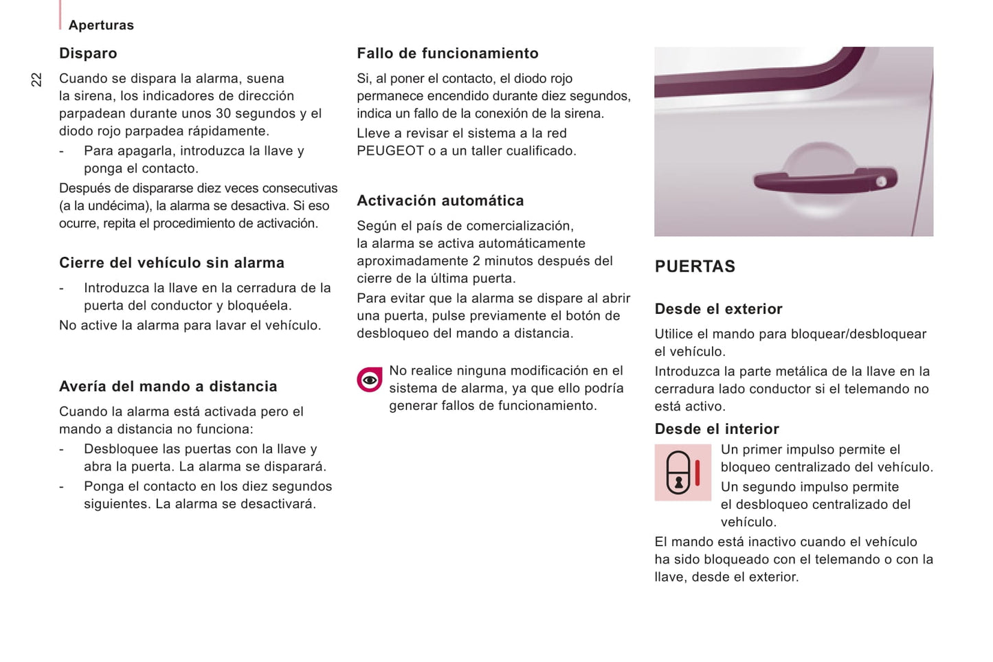 2011-2012 Peugeot Expert Tepee Bedienungsanleitung | Spanisch