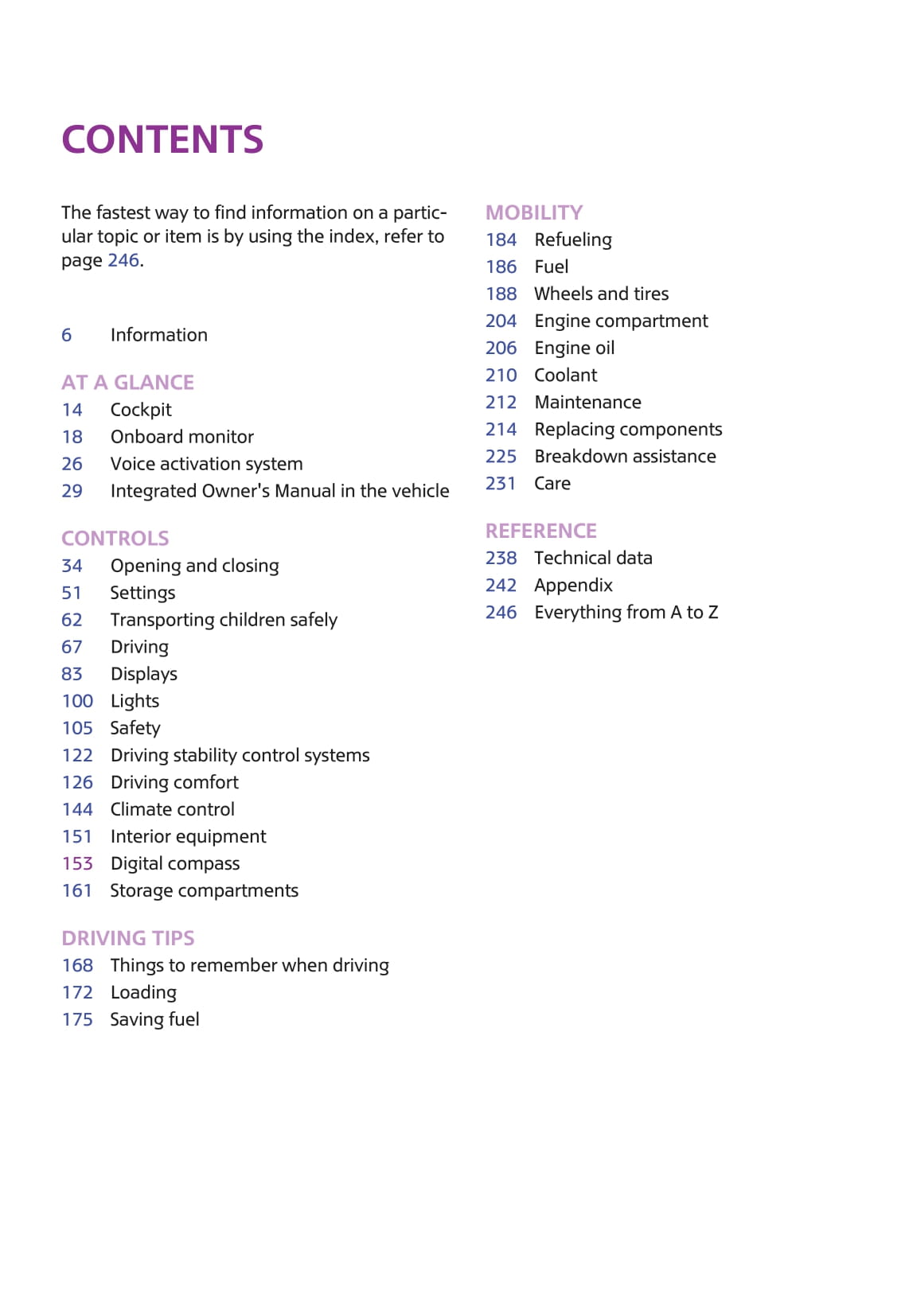2015-2019 Mini Clubman Owner's Manual | English