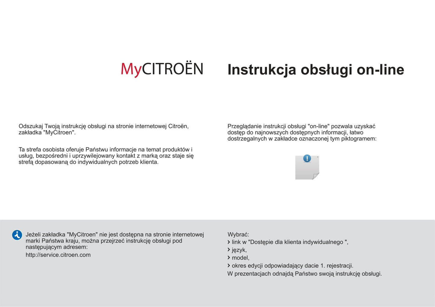 2012-2014 Citroën C1 Bedienungsanleitung | Polnisch