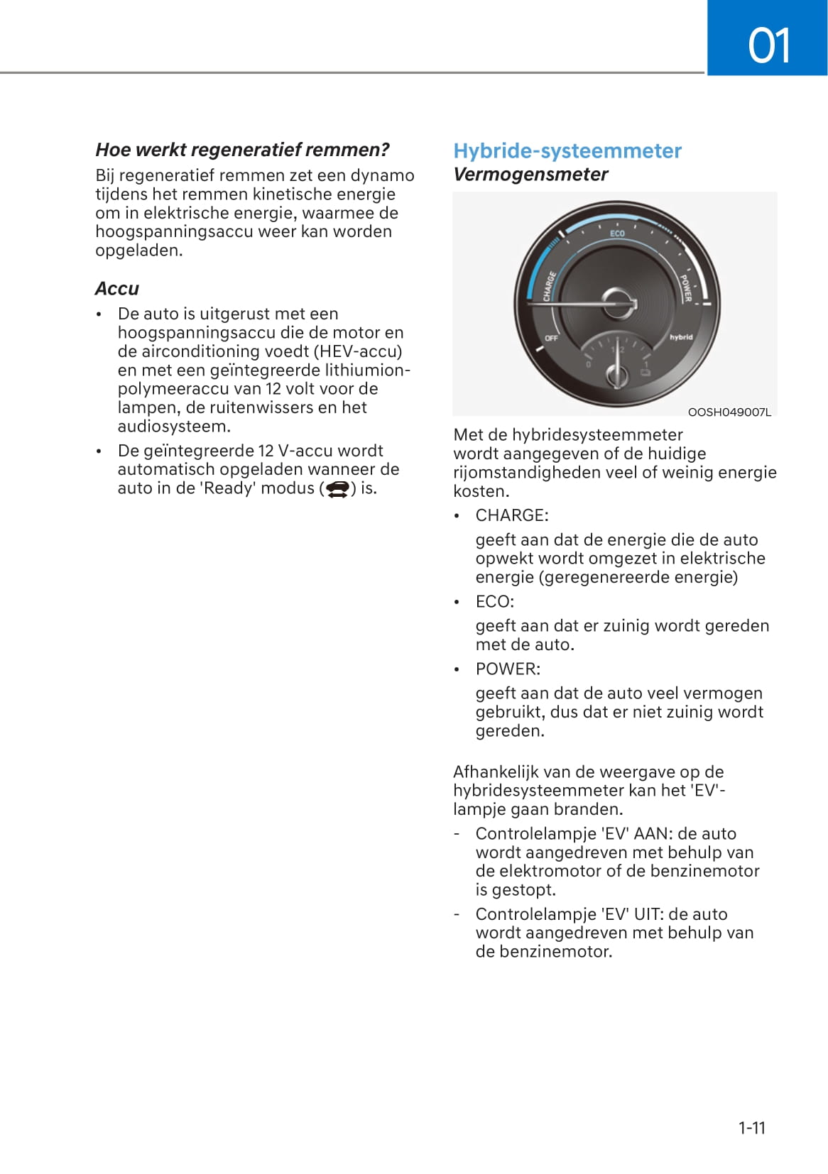 2021-2022 Hyundai Kona Hybrid Gebruikershandleiding | Nederlands