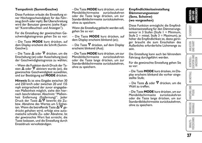 2006-2007 Fiat Stilo Bedienungsanleitung | Deutsch