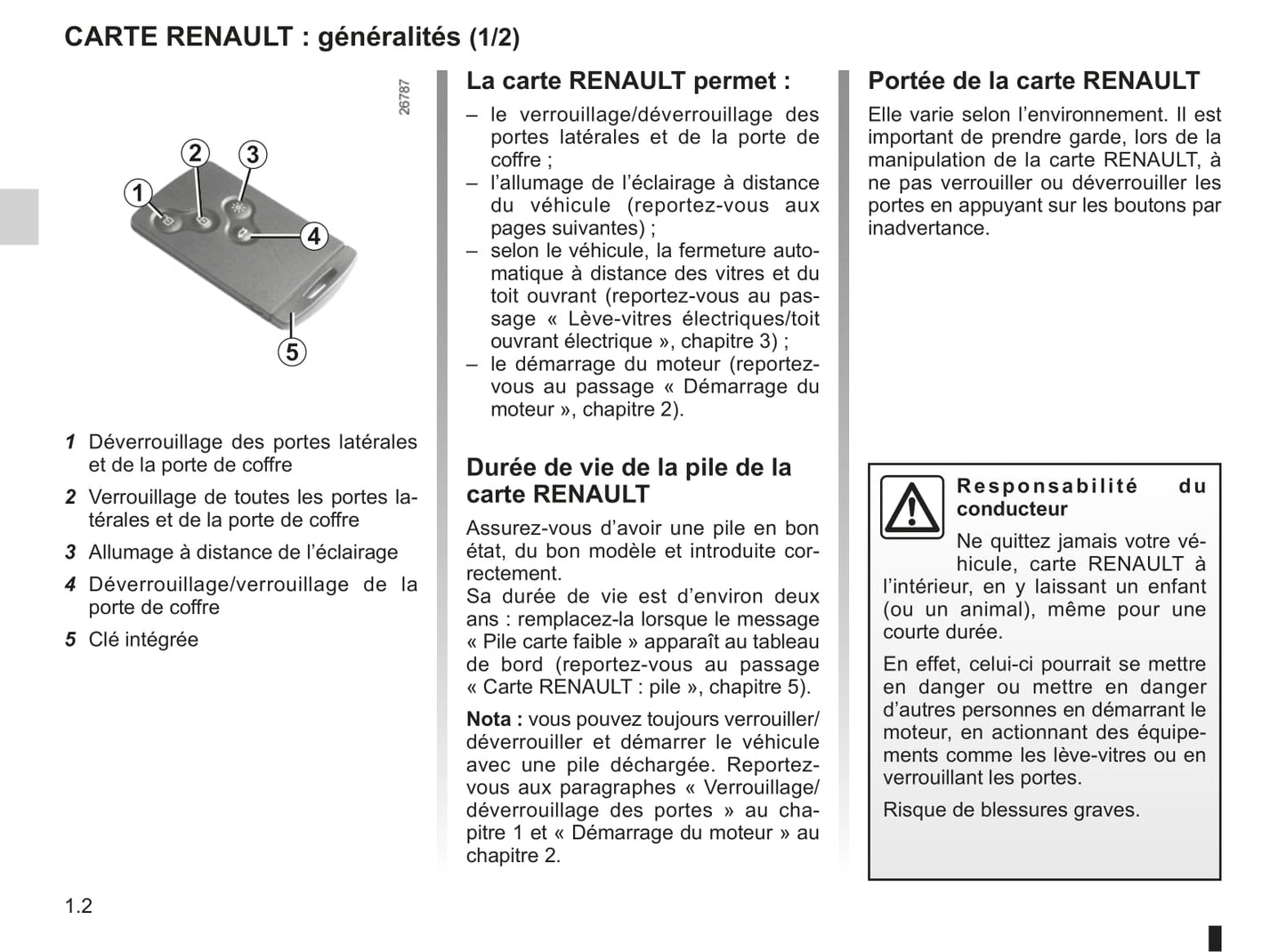 2010-2011 Renault Latitude Owner's Manual | French