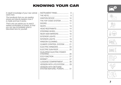 2016-2017 Fiat Punto Owner's Manual | English