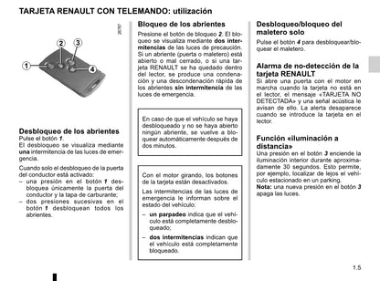 2015-2016 Renault Clio Bedienungsanleitung | Spanisch