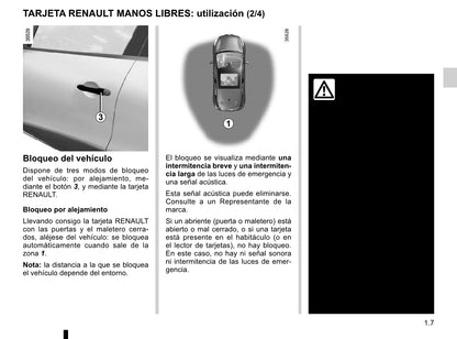 2015-2016 Renault Clio Bedienungsanleitung | Spanisch