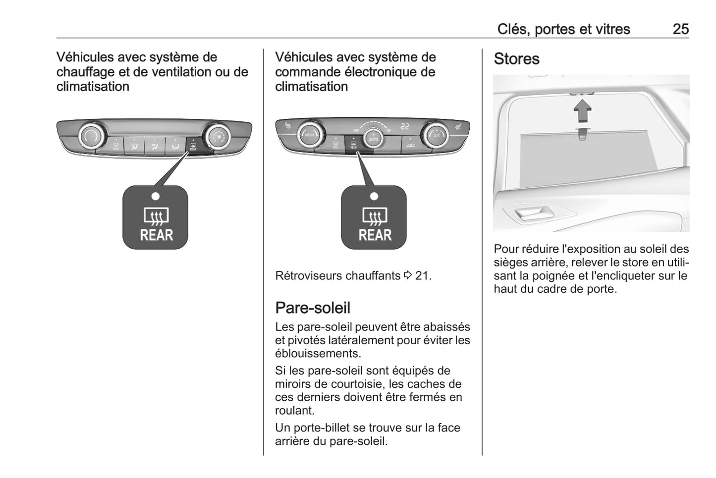 2019-2020 Opel Corsa Owner's Manual | French