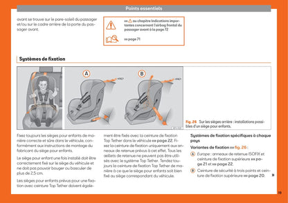 2018-2019 Seat Mii Owner's Manual | French