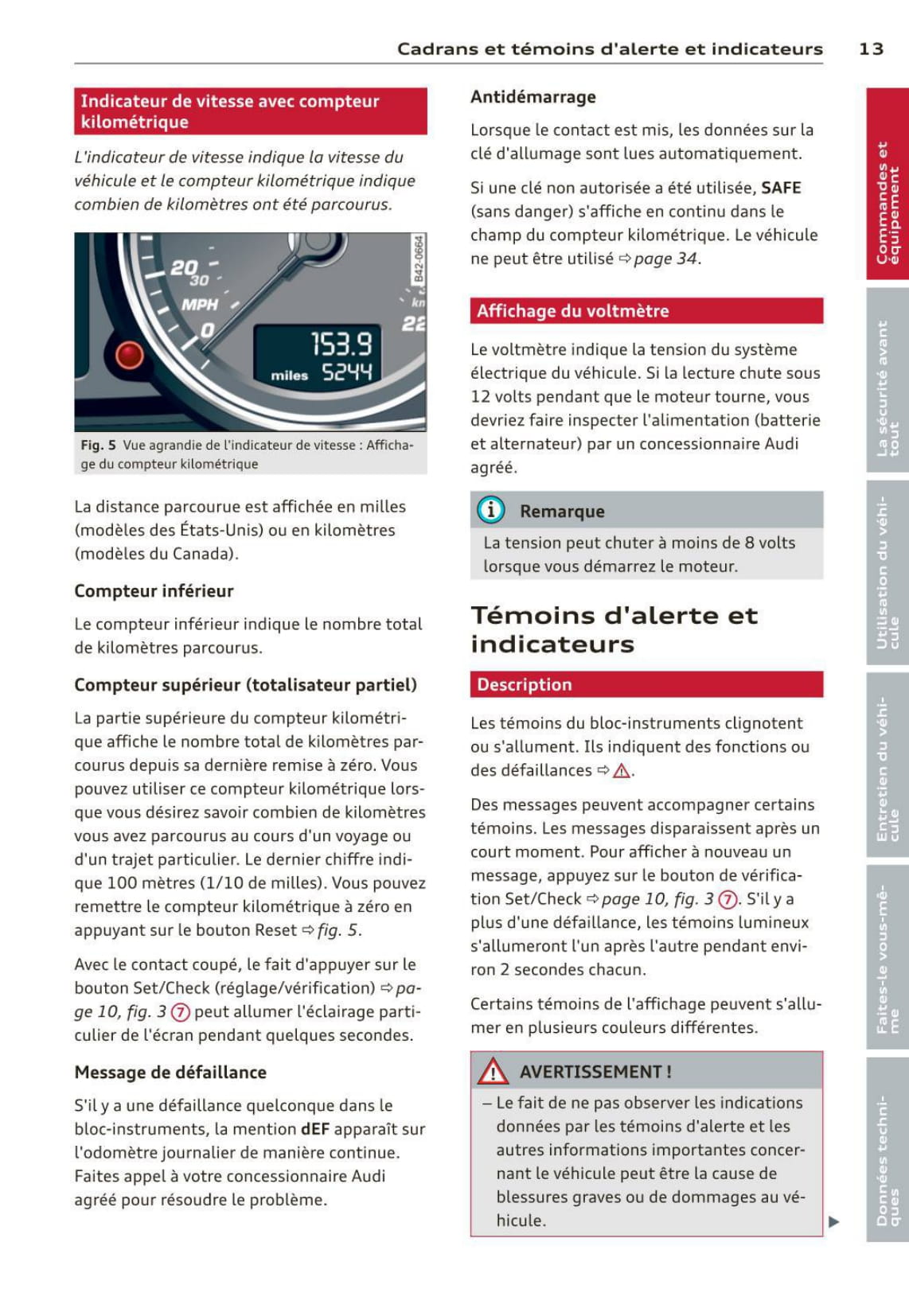 2012-2015 Audi R8 Gebruikershandleiding | Frans