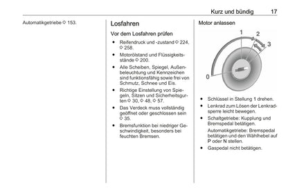 2016 Opel Cascada Owner's Manual | German