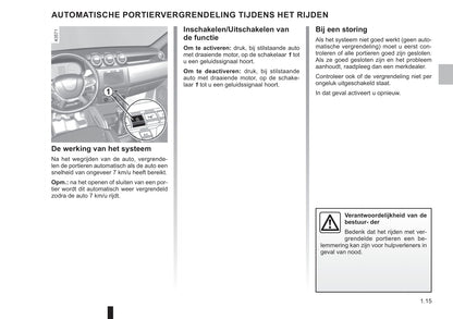 2021-2023 Dacia Duster Owner's Manual | Dutch