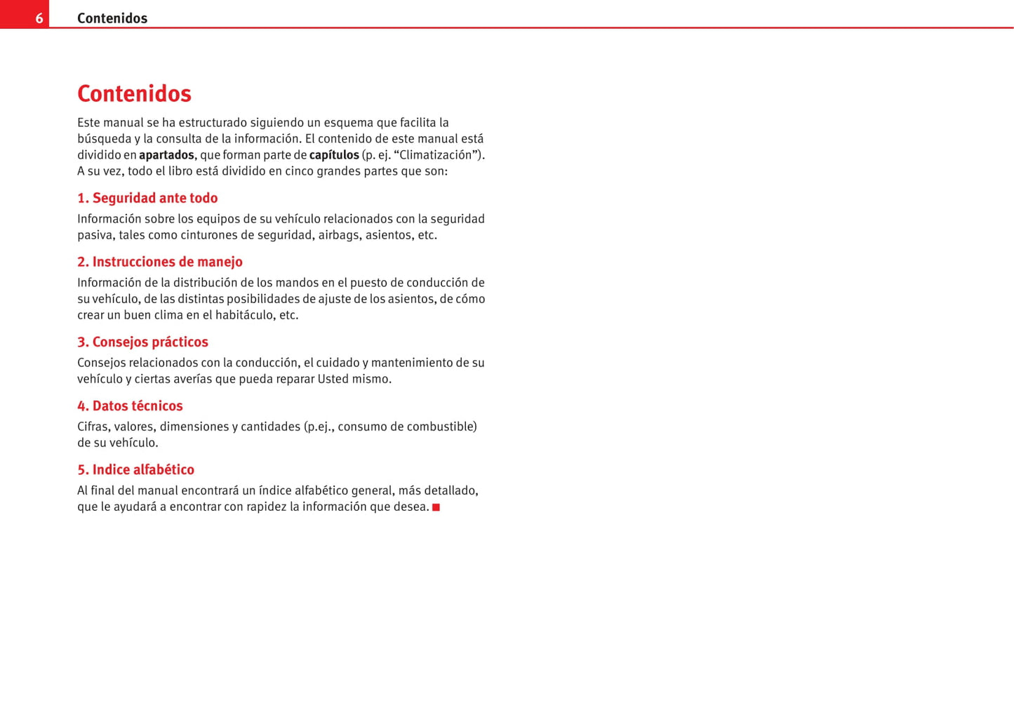 2000-2010 Seat Alhambra Gebruikershandleiding | Spaans