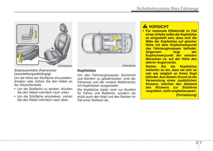 2016-2017 Kia Picanto Owner's Manual | German