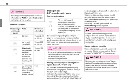 2020-2021 Toyota Proace Van/Proace Verso Owner's Manual | Dutch