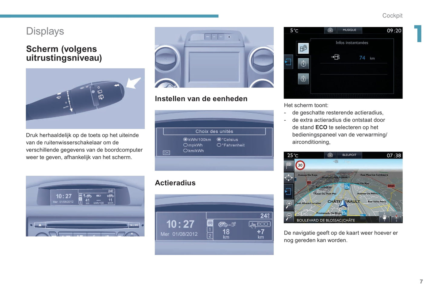 2017-2018 Peugeot Partner Electric/Partner Tepee Electric Gebruikershandleiding | Nederlands