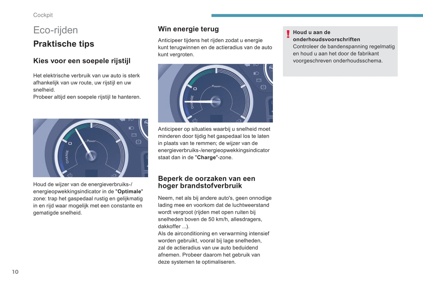 2017-2018 Peugeot Partner Electric/Partner Tepee Electric Owner's Manual | Dutch