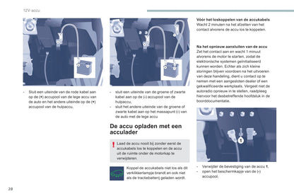 2017-2018 Peugeot Partner Electric/Partner Tepee Electric Gebruikershandleiding | Nederlands