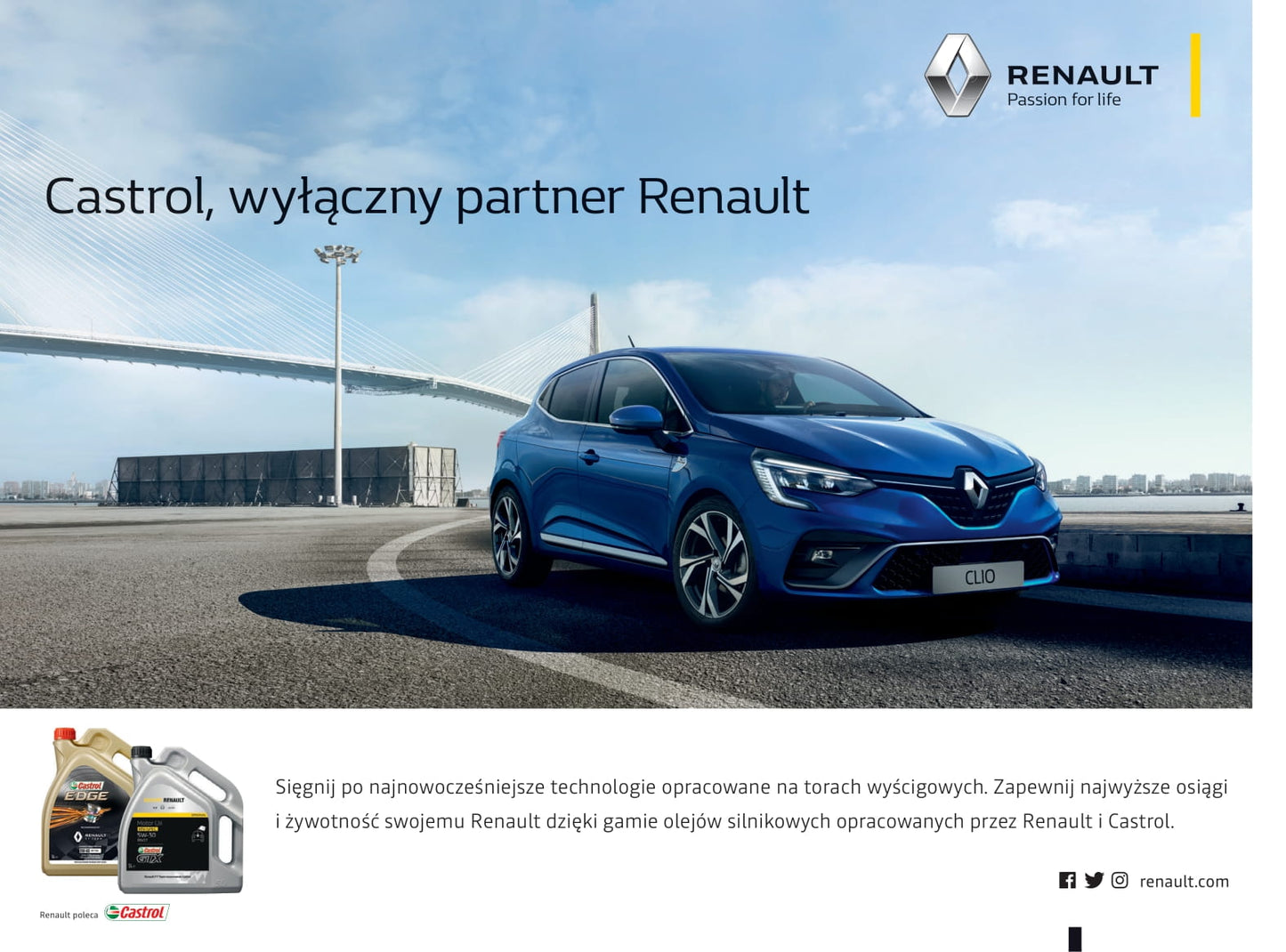2019-2021 Renault Clio Manuel du propriétaire | Polonais