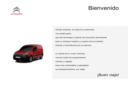 2014-2016 Citroën Berlingo Manuel du propriétaire | Espagnol