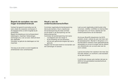 2017-2018 Peugeot Partner/Partner Tepee Owner's Manual | Dutch