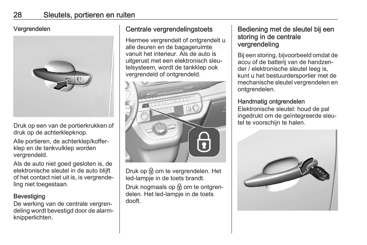 2019-2020 Opel Vivaro Bedienungsanleitung | Niederländisch