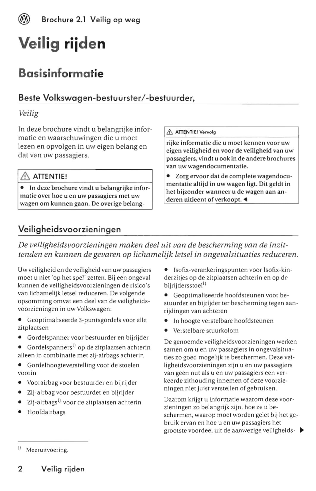 2008-2012 Volkswagen Passat Manuel du propriétaire | Néerlandais