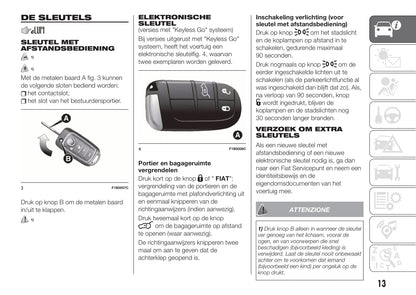 2018-2019 Fiat 500X Gebruikershandleiding | Nederlands