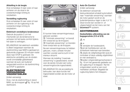 2018-2019 Fiat 500X Gebruikershandleiding | Nederlands