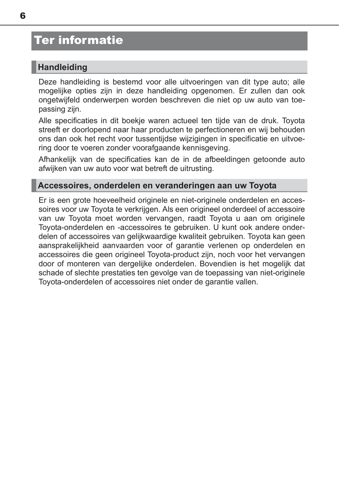 2016-2019 Toyota RAV4 Manuel du propriétaire | Néerlandais