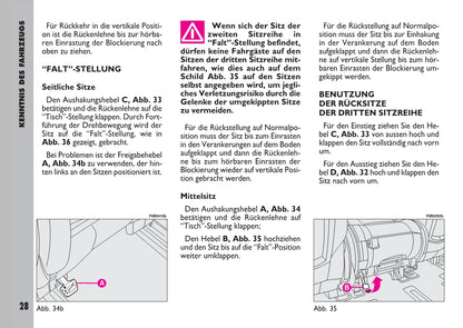 2007-2008 Fiat Ulysse Owner's Manual | German