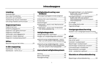 2021-2022 Ford Kuga Vignale Gebruikershandleiding | Nederlands