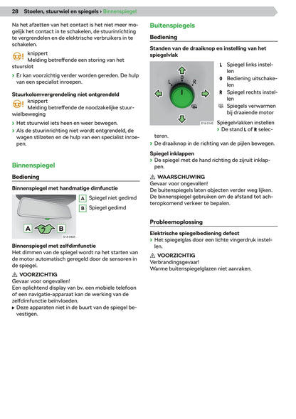 2019-2020 Skoda Fabia Owner's Manual | Dutch