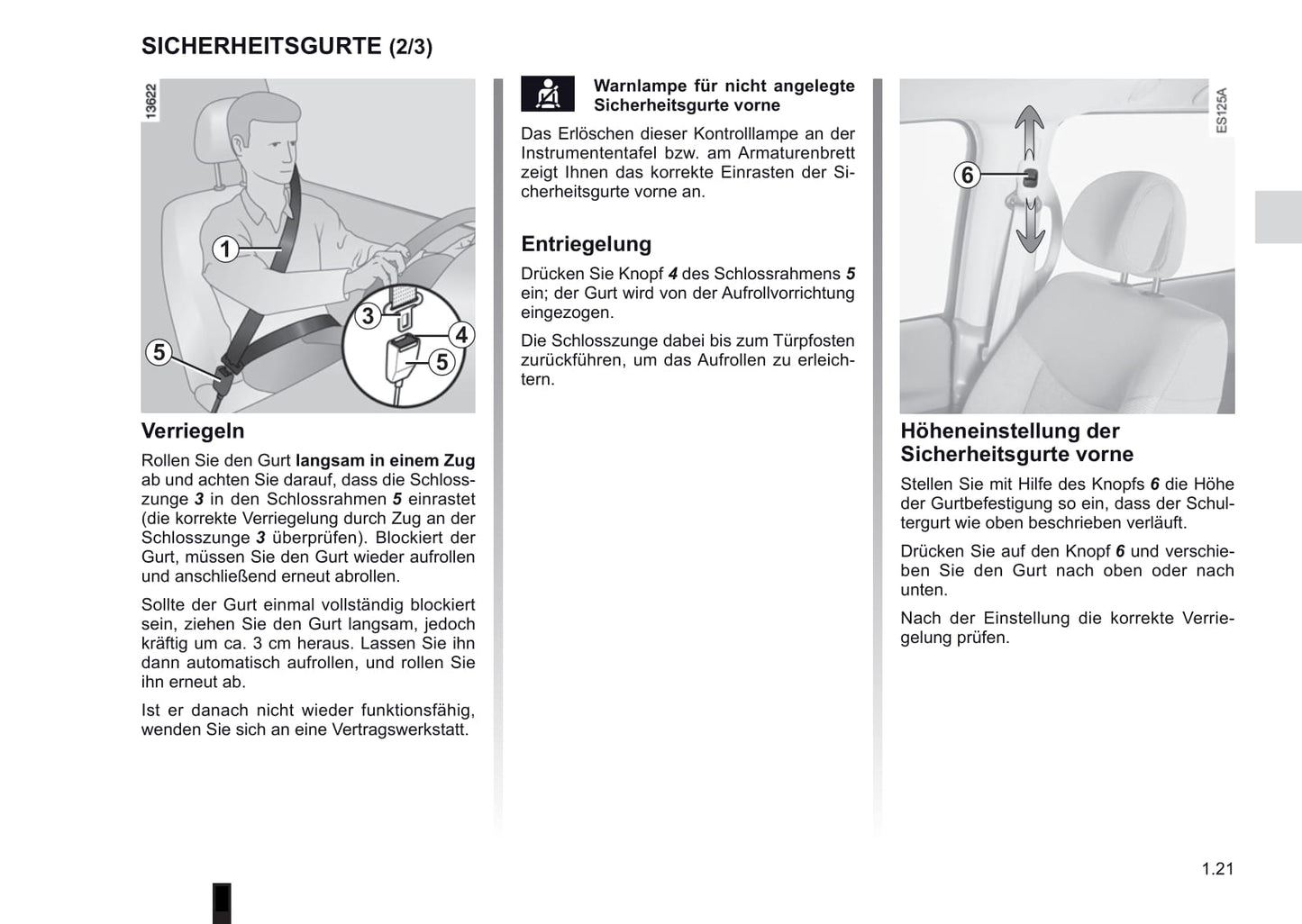 2012-2013 Renault Espace Owner's Manual | German