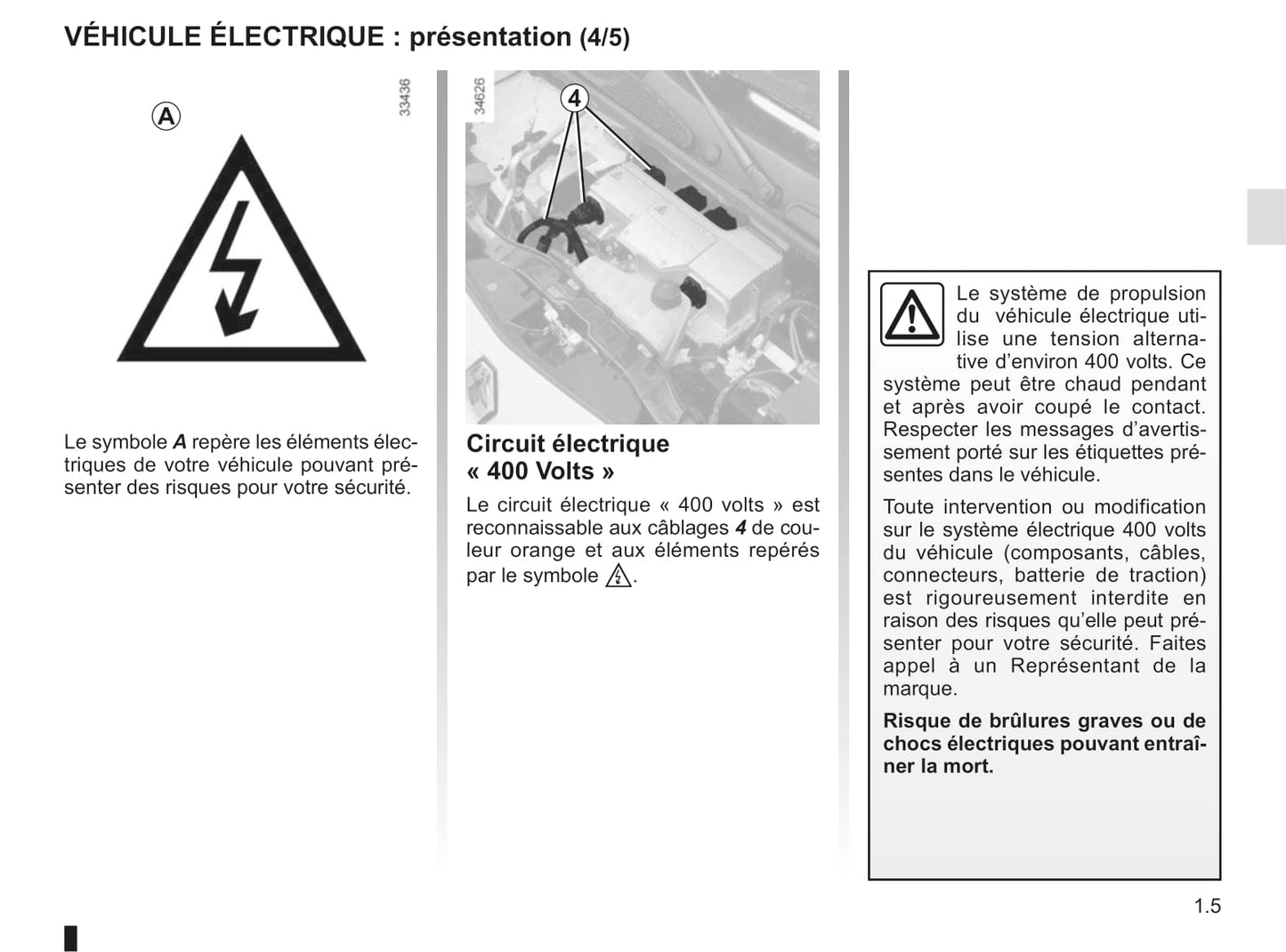 2012-2013 Renault Kangoo Z.E. Owner's Manual | French