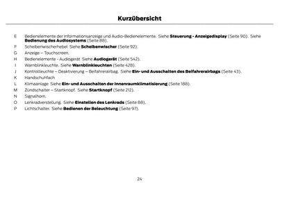 2021-2022 Ford Kuga Vignale Owner's Manual | German